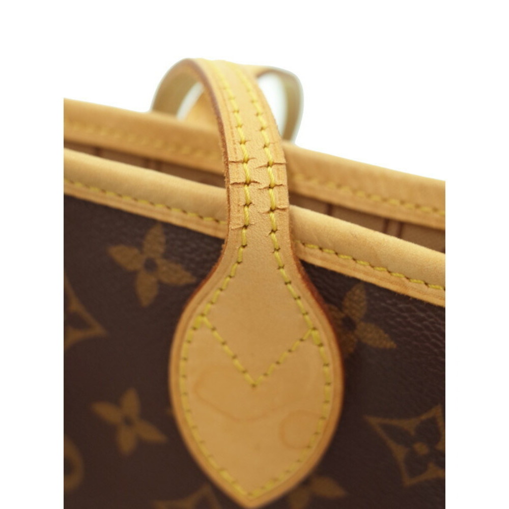 Louis Vuitton Bag Neverfull Leather Monogram Tote Brown - Picture 5 of 8